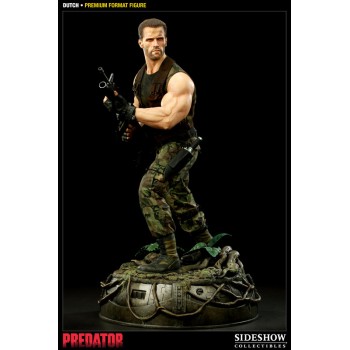 Sideshow Predator Premium Format Figure 1/4 Dutch Schaefer 52 cm